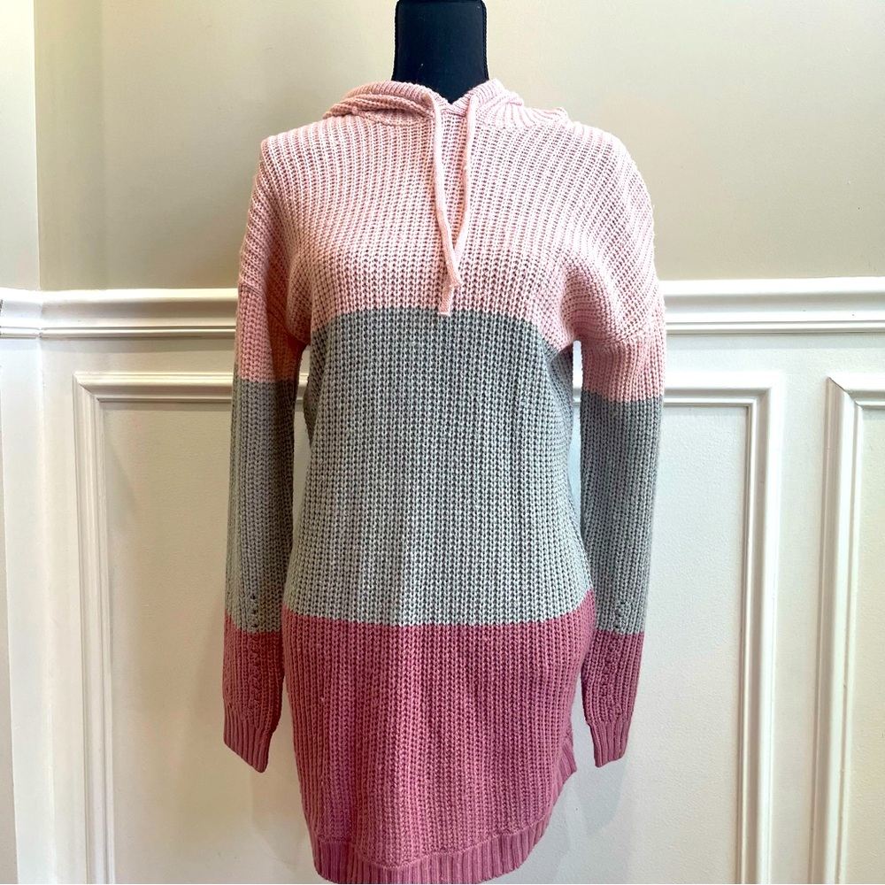 Multi Colored Sweater Dress
